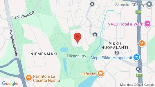 Apartments for rent i Helsinki Läntinen - kort over placeringen