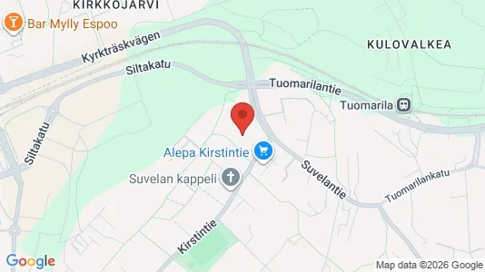Apartments for rent i Espoo - kort over placeringen