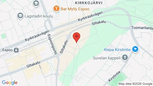Apartments for rent i Espoo - kort over placeringen