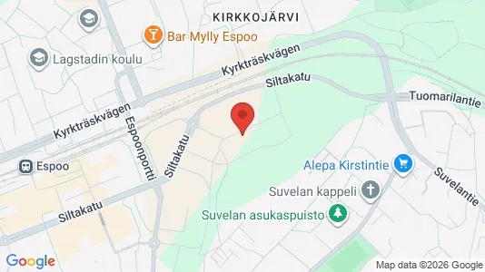 Apartments for rent i Espoo - kort over placeringen