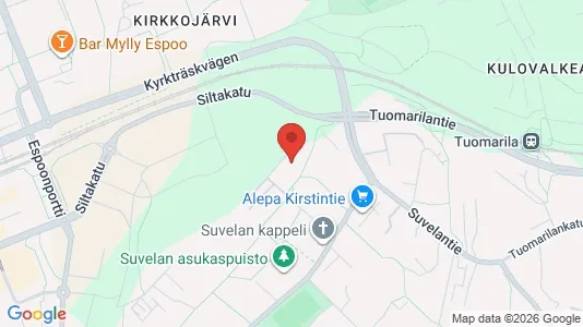 Apartments for rent i Espoo - kort over placeringen
