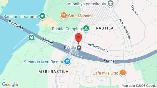 Apartments for rent i Helsinki Itäinen - kort over placeringen
