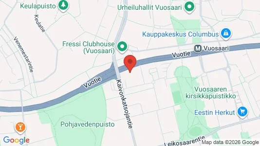 Apartments for rent i Helsinki Itäinen - kort over placeringen