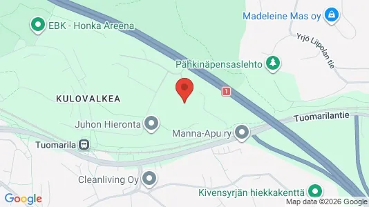 Apartments for rent i Espoo - kort over placeringen