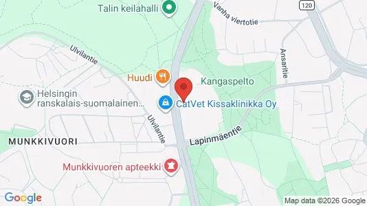 Apartments for rent i Helsinki Läntinen - kort over placeringen