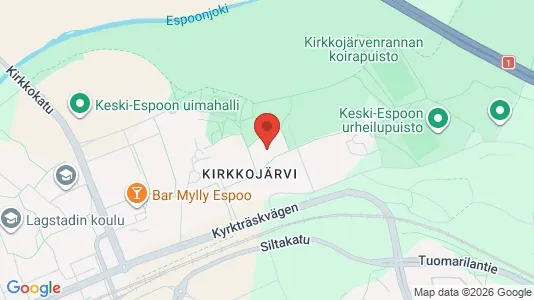 Apartments for rent i Espoo - kort over placeringen