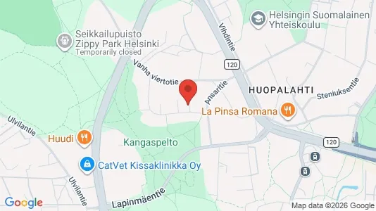 Apartments for rent i Helsinki Läntinen - kort over placeringen