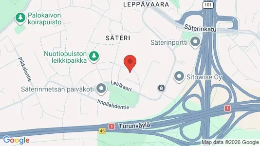 Apartments for rent i Espoo - kort over placeringen