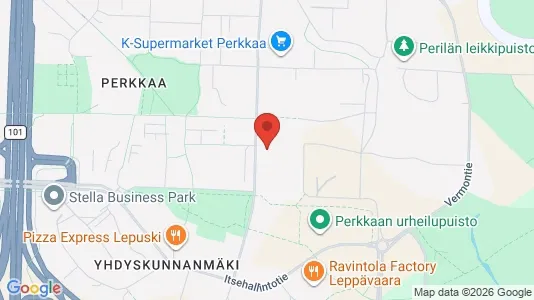 Apartments for rent i Espoo - kort over placeringen