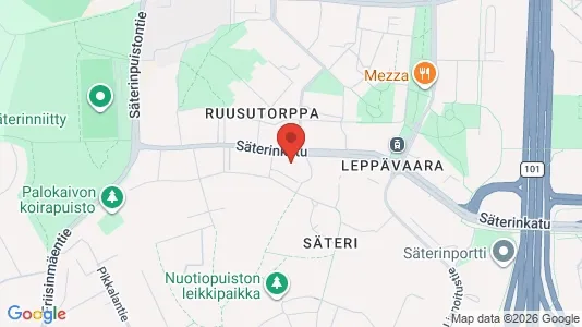 Apartments for rent i Espoo - kort over placeringen