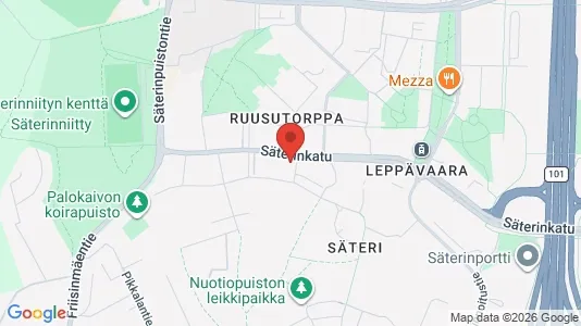 Apartments for rent i Espoo - kort over placeringen