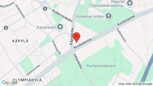 Apartments for rent i Helsinki Keskinen - kort over placeringen