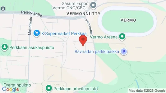 Apartments for rent i Espoo - kort over placeringen