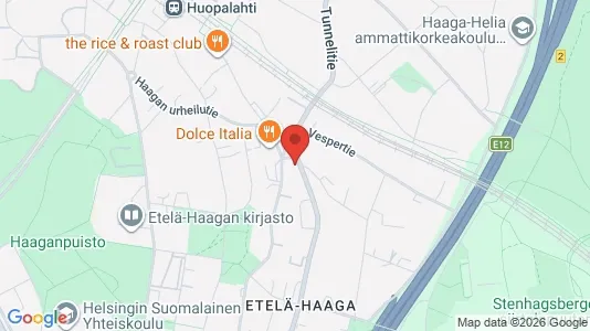 Apartments for rent i Helsinki Läntinen - kort over placeringen