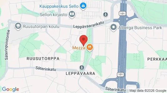 Apartments for rent i Espoo - kort over placeringen