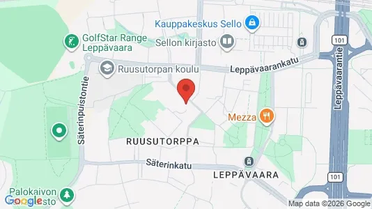 Apartments for rent i Espoo - kort over placeringen
