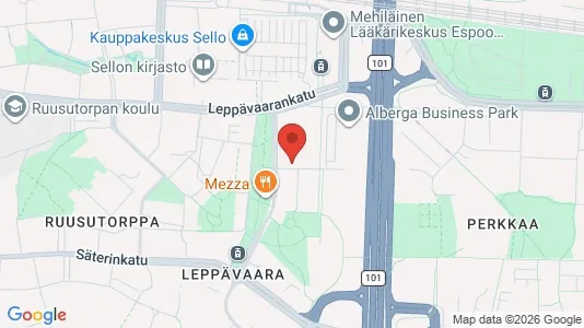Apartments for rent i Espoo - kort over placeringen