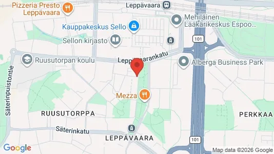 Apartments for rent i Espoo - kort over placeringen