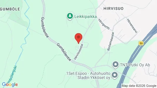 Apartments for rent i Espoo - kort over placeringen