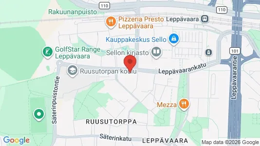Apartments for rent i Espoo - kort over placeringen