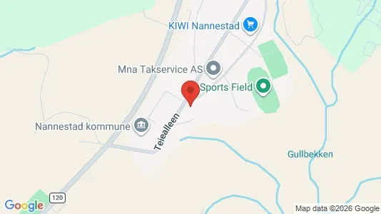Apartments for rent i Nannestad - kort over placeringen