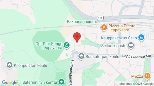 Apartments for rent i Espoo - kort over placeringen