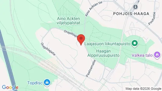 Apartments for rent i Helsinki Läntinen - kort over placeringen