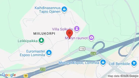 Apartments for rent i Espoo - kort over placeringen
