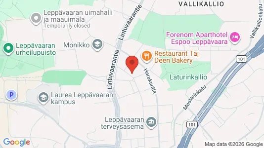 Apartments for rent i Espoo - kort over placeringen