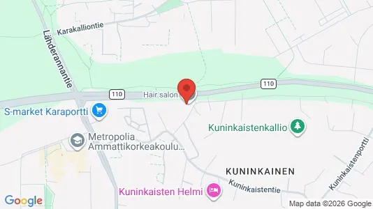 Apartments for rent i Espoo - kort over placeringen