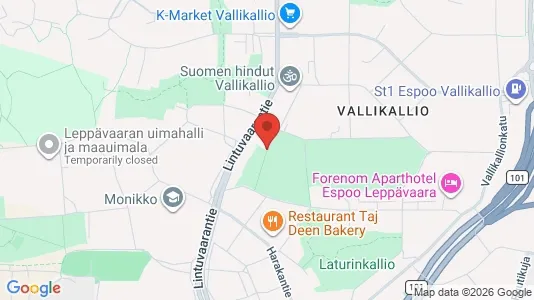 Apartments for rent i Espoo - kort over placeringen