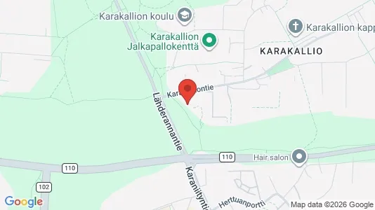 Apartments for rent i Espoo - kort over placeringen