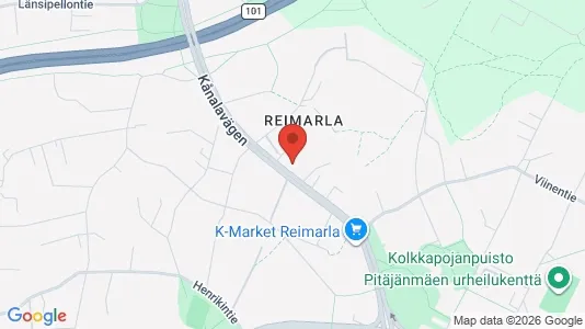 Apartments for rent i Helsinki Läntinen - kort over placeringen