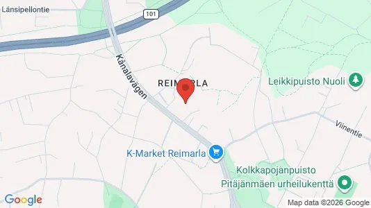 Apartments for rent i Helsinki Läntinen - kort over placeringen