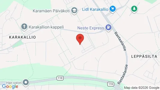 Apartments for rent i Espoo - kort over placeringen