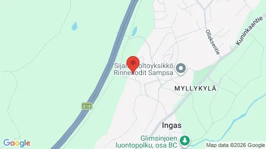 Apartments for rent i Espoo - kort over placeringen