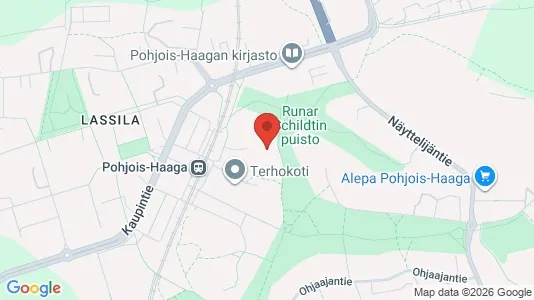 Apartments for rent i Helsinki Läntinen - kort over placeringen