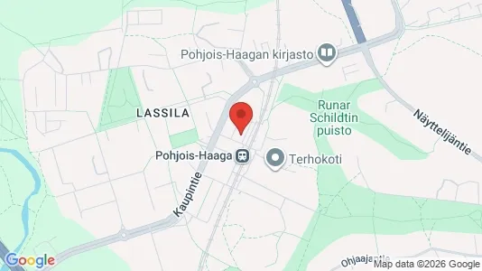 Apartments for rent i Helsinki Läntinen - kort over placeringen