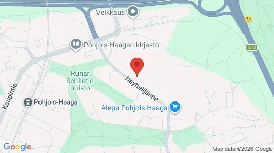 Apartments for rent i Helsinki Läntinen - kort over placeringen
