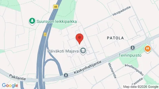 Apartments for rent i Helsinki Pohjoinen - kort over placeringen
