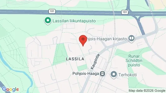 Apartments for rent i Helsinki Läntinen - kort over placeringen