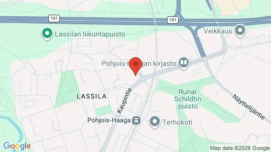 Apartments for rent i Helsinki Läntinen - kort over placeringen