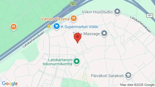 Apartments for rent i Helsinki Koillinen - kort over placeringen