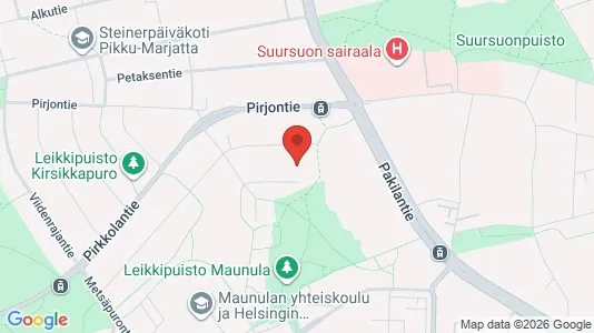 Apartments for rent i Helsinki Pohjoinen - kort over placeringen