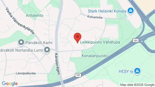 Apartments for rent i Helsinki Läntinen - kort over placeringen