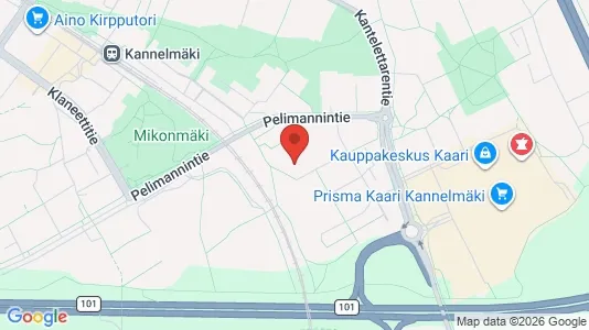 Apartments for rent i Helsinki Läntinen - kort over placeringen