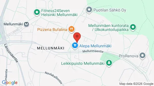 Apartments for rent i Helsinki Itäinen - kort over placeringen