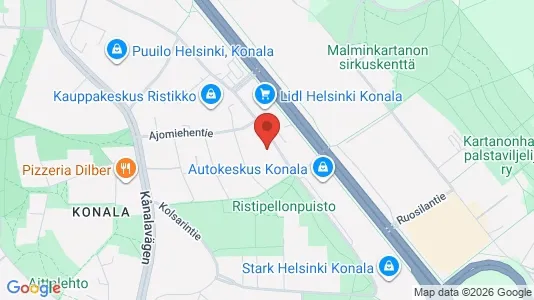 Apartments for rent i Helsinki Läntinen - kort over placeringen