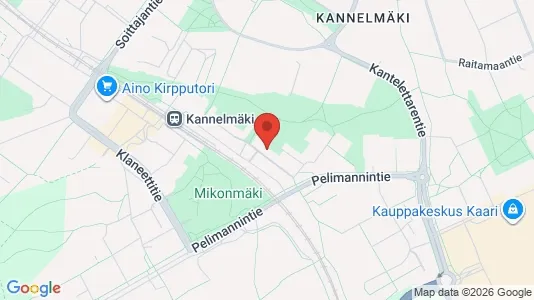 Apartments for rent i Helsinki Läntinen - kort over placeringen