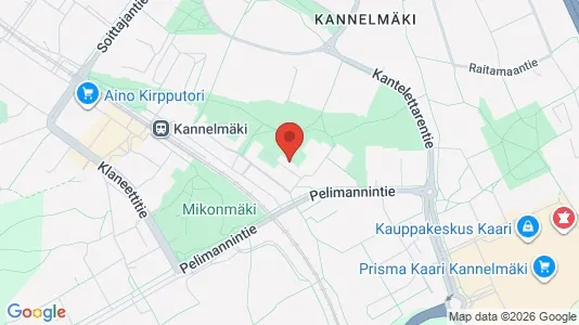 Apartments for rent i Helsinki Läntinen - kort over placeringen